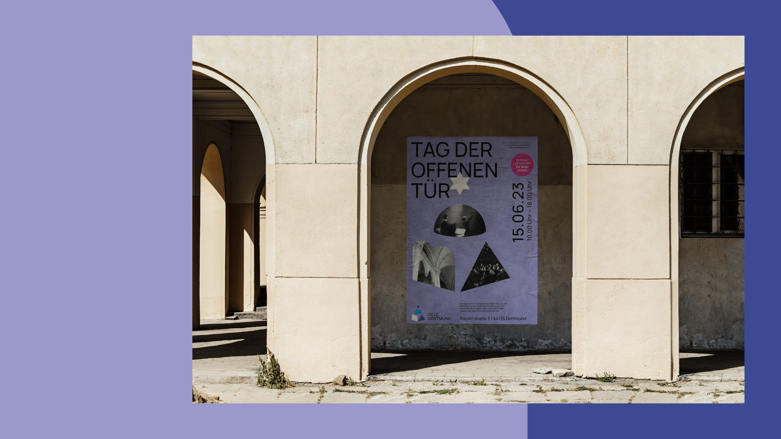 florida-brand-design-gesellschaft-fuer-christlich-juedische-zusammenarbeit-corporate-design-plakat-tagderoffenentür