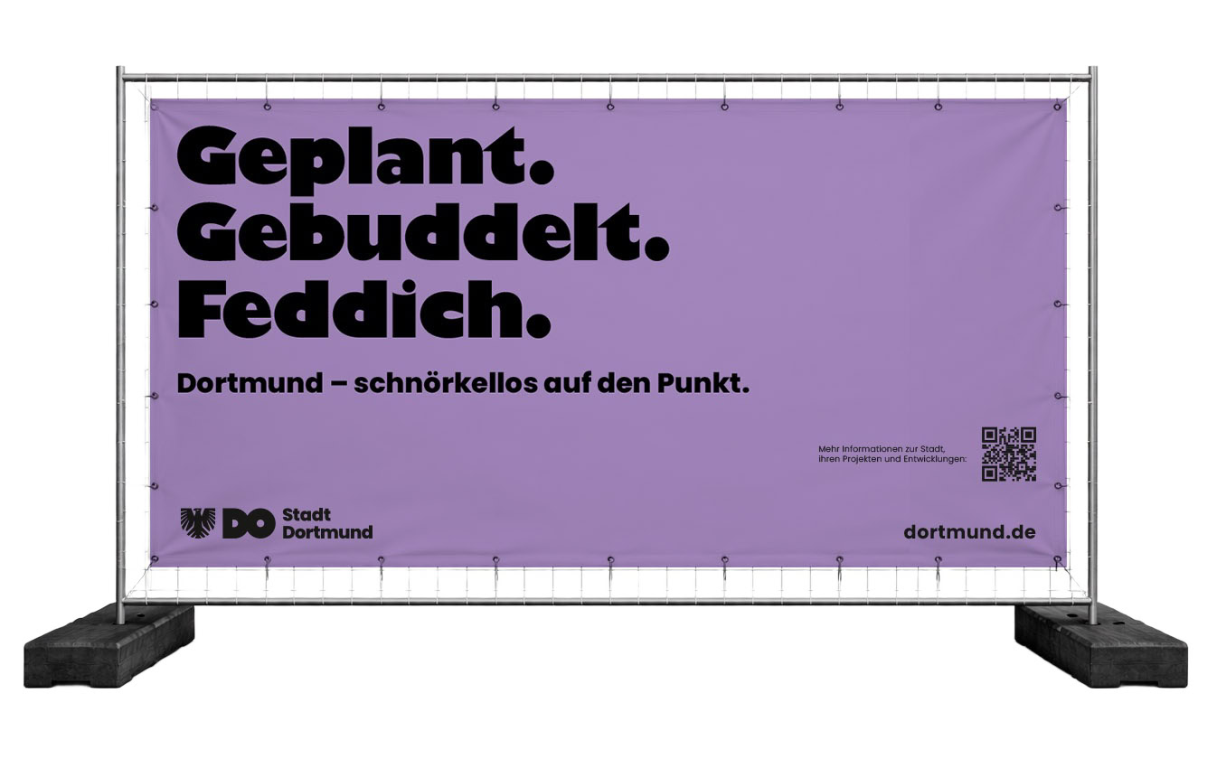 Geplant. Gebuddelt. Feddich.