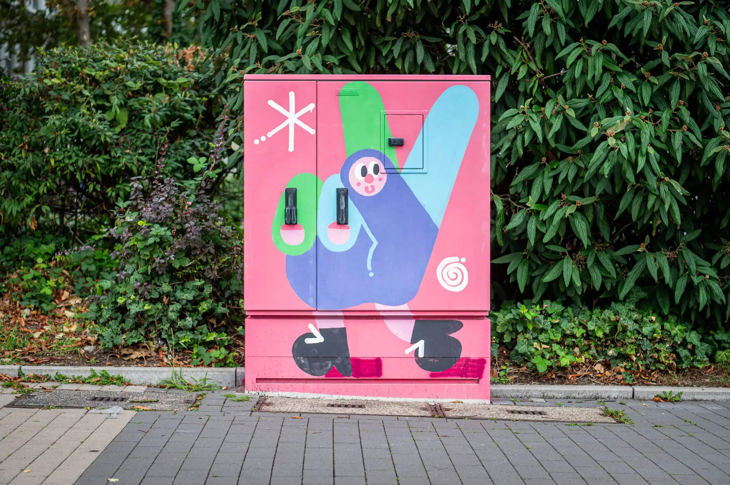 Stromkasten-Mural von DieserDennis