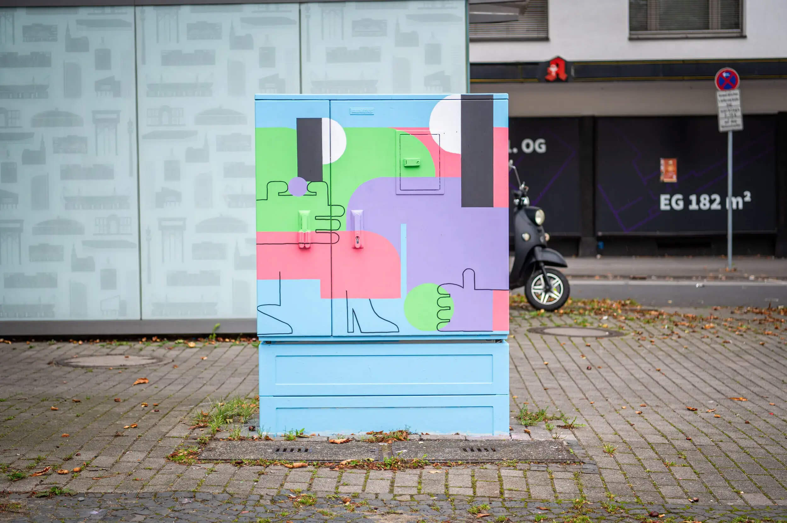 Stromkasten-Mural von Hekmek