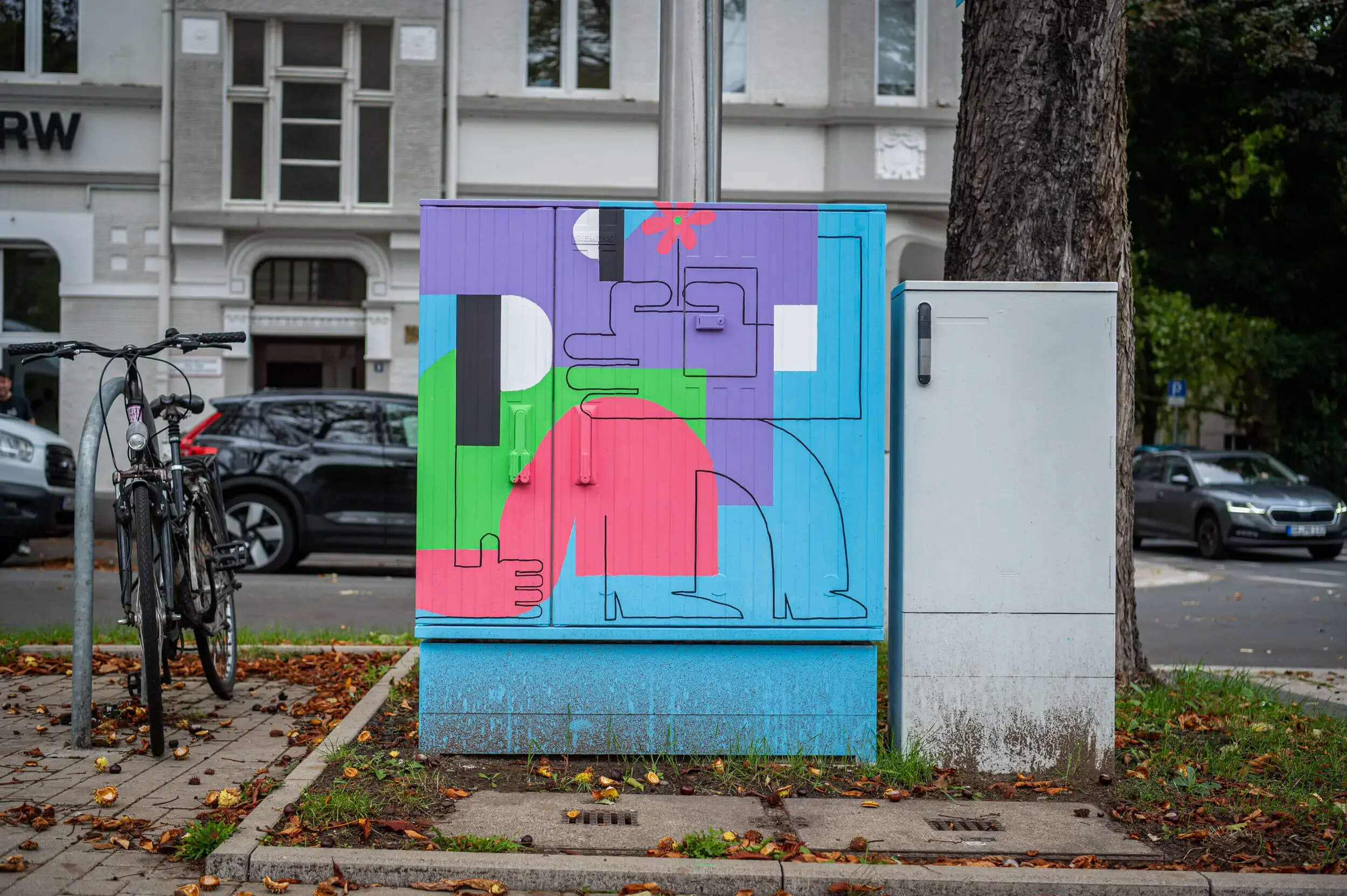 Stromkasten-Mural von Hekmek