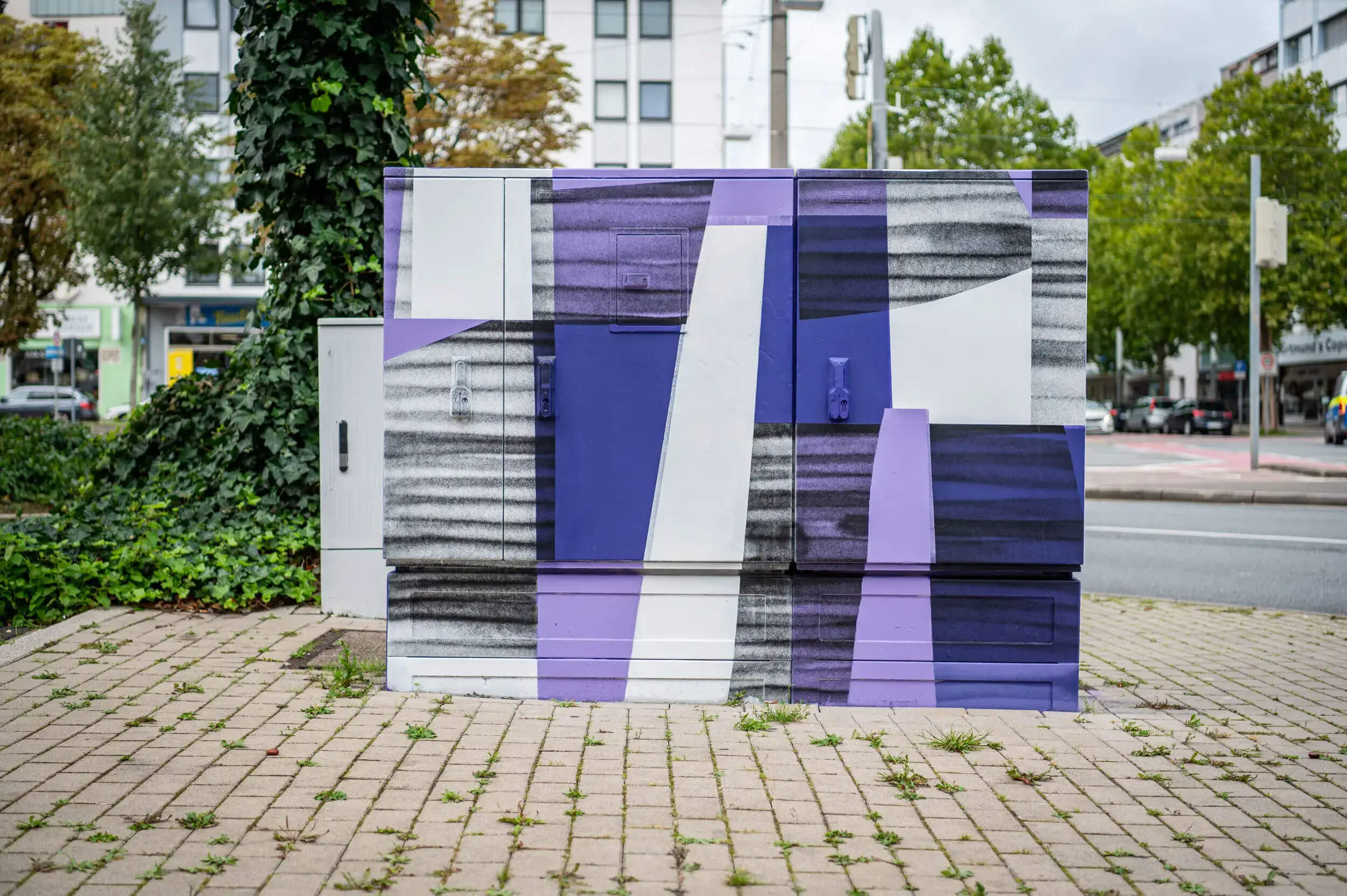 Stromkasten-Mural von Misous