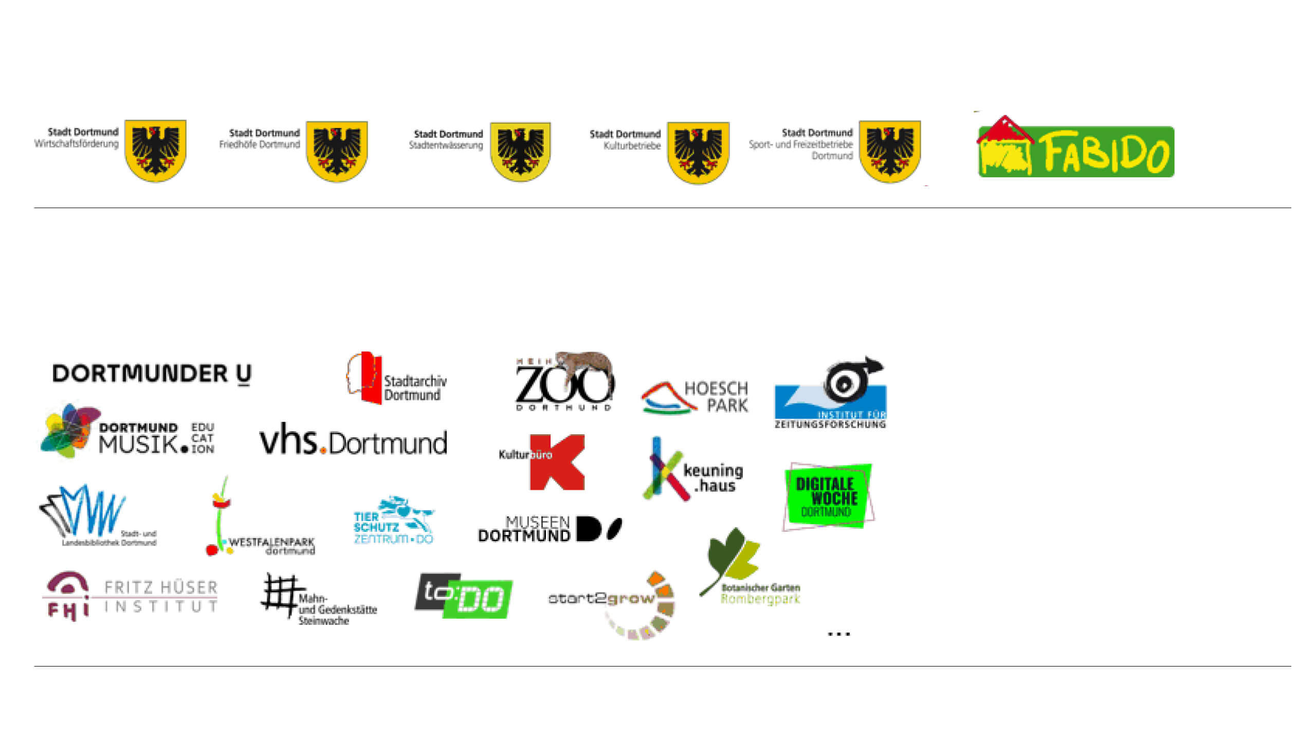 Eine Übersicht der Logos im Status Quo